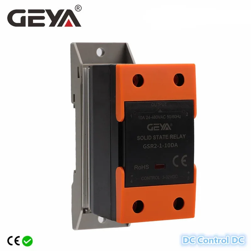Shelly Relay Module - Твердотельное реле GEYA с радиатором SSR