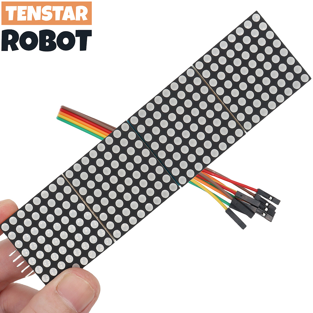 Rgb Led Matrix 8X8 - MAX7219 Матричный модуль Микроконтроллер 4 в