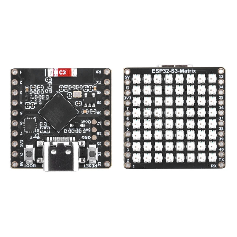 Мини-плата для разработки ESP3 – обзор и цена Rgb Led Matrix 8X8