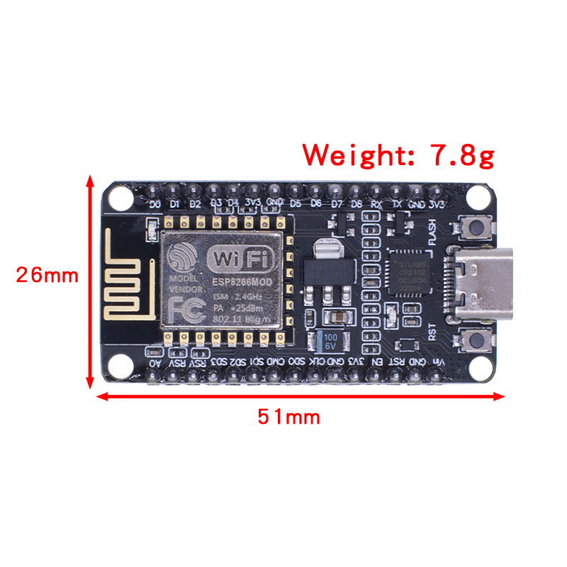 Беспроводной модуль NodeMCU CP – обзор и цена Esp8266 Nodemcu Board