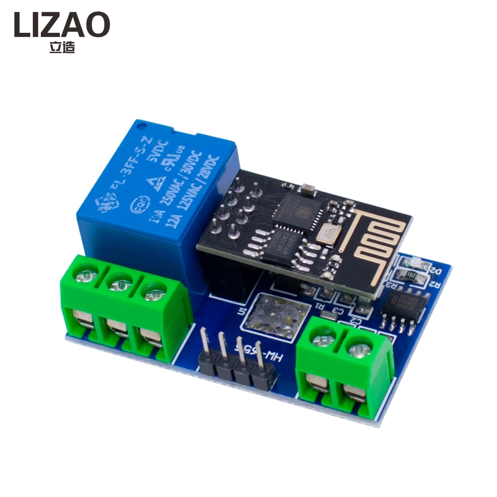 Модуль Wi-Fi реле LIZAO ESP826 – обзор и цена Iot Diy Home Automation
