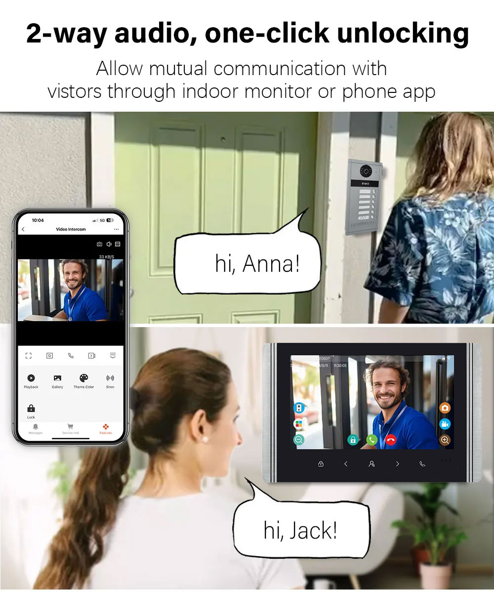 Умный видеодомофон Tuya 1080P  – обзор и цена Smart Doorbell Wired