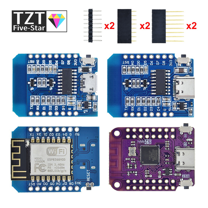 WeMos D1 Mini Pro V3.0 NodeMcu – обзор и цена Esp8266 Nodemcu Board